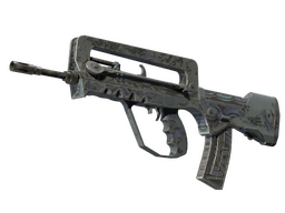 FAMAS | Night Borre (Battle-Scarred)