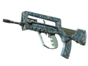 FAMAS | Cyanospatter (Field-Tested)