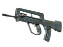 FAMAS | Cyanospatter (Battle-Scarred)