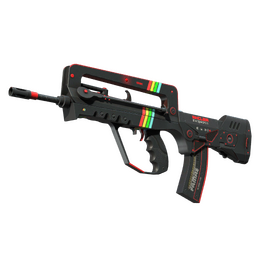 Souvenir FAMAS | ZX Spectron (Minimal Wear)