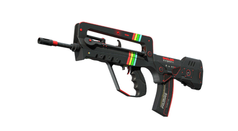 StatTrak™ FAMAS | ZX Spectron (Minimal Wear)