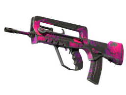 StatTrak™ FAMAS | Pulse (Well-Worn)