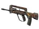 StatTrak™ FAMAS | Eye of Athena (Battle-Scarred)