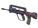 StatTrak™ FAMAS | Afterimage (Well-Worn)