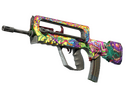 FAMAS | Bad Trip (Battle-Scarred)
