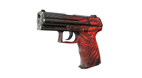 StatTrak™ P2000 | Obsidian (Battle-Scarred)