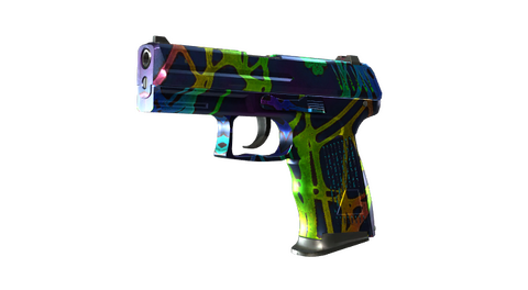 StatTrak™ P2000 | Acid Etched (Minimal Wear)