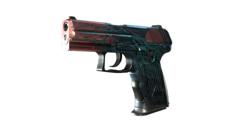 StatTrak™ P2000 | Gnarled (Field-Tested)