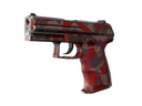 P2000 | Red FragCam (Well-Worn)
