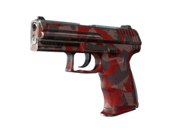 StatTrak™ P2000 | Red FragCam (Field-Tested)