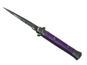 StatTrak™ Stiletto Knife | Ultraviolet (Battle-Scarred)