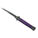 ★ Stiletto Knife | Ultraviolet (Battle-Scarred)