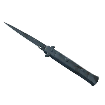 ★ StatTrak™ Stiletto Knife | Night Stripe (Well-Worn)