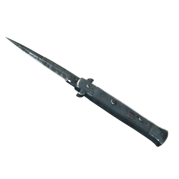 ★ StatTrak™ Stiletto Knife | Night Stripe (Battle-Scarred)