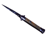 ★ Stiletto Knife | Doppler (Factory New) Black Pearl