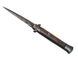★ Stiletto Knife | Rust Coat (Well-Worn)