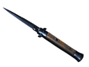 Stiletto Knife | Blue Steel (Battle-Scarred)