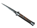 Stiletto Knife | Damascus Steel (Field-Tested)