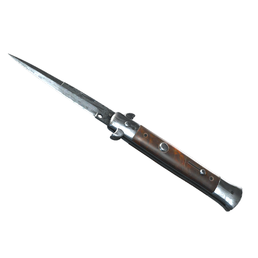 ★ StatTrak™ Stiletto Knife | Damascus Steel (Factory New)