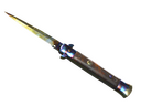 Stiletto Knife | Case Hardened (Field-Tested)