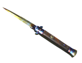 ★ Stiletto Knife | Case Hardened (Minimal Wear)
