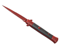 Stiletto Knife | Crimson Web (Minimal Wear)