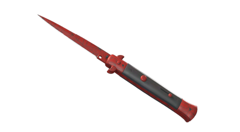 ★ Stiletto Knife | Crimson Web (Minimal Wear)