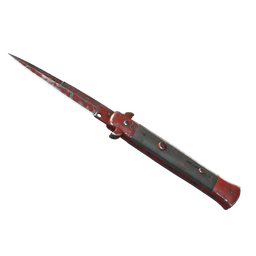 ★ StatTrak™ Stiletto Knife | Crimson Web