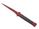 StatTrak™ Stiletto Knife | Crimson Web (Field-Tested)