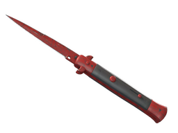 ★ Stiletto Knife | Crimson Web (Field-Tested)