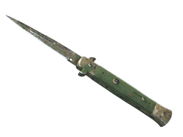 ★ StatTrak™ Stiletto Knife | Forest DDPAT (Battle-Scarred)