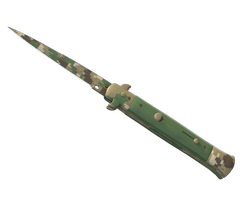 ★ Stiletto Knife | Forest DDPAT (Field-Tested)