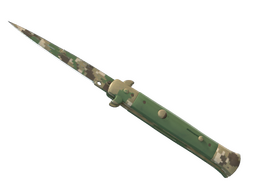 ★ Stiletto Knife | Forest DDPAT (Well-Worn)