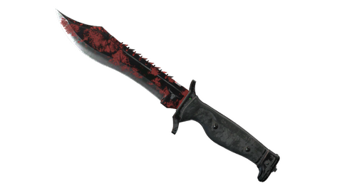 ★ StatTrak™ Bowie Knife | Crimson Web (Battle-Scarred)