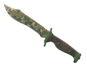 ★ StatTrak™ Нож Боуи | Пиксельный камуфляж «Лес» (После полевых испытаний)