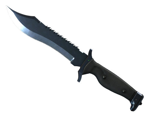 Faca Bowie (★) | Aço Azul (Pouco Usada)