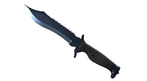 ★ StatTrak™ Bowie Knife | Blue Steel (Battle-Scarred)