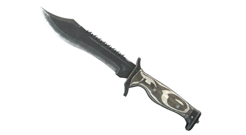 ★ Bowie Knife | Black Laminate (Minimal Wear)