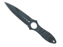 Skeleton Knife | Night Stripe (Well-Worn)