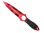 ★ StatTrak™ Skeleton Knife | Doppler Ruby (Minimal Wear)