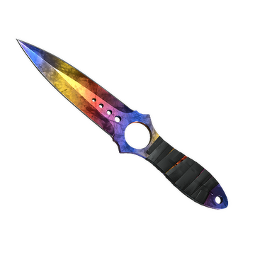 ★ StatTrak™ Skeleton Knife | Marble Fade (Factory New)