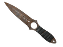 Skeleton Knife | Rust Coat (Battle-Scarred)