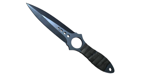★ Skeleton Knife | Blue Steel (Well-Worn)