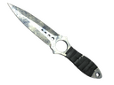Skeleton Knife | Stained (Battle-Scarred)