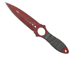 ★ StatTrak™ Skeleton Knife | Crimson Web (Battle-Scarred)