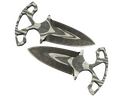Shadow Daggers | Black Laminate (Battle-Scarred)