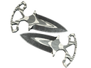 StatTrak™ Shadow Daggers | Black Laminate (Minimal Wear)