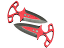 StatTrak™ Shadow Daggers | Autotronic (Battle-Scarred)
