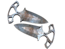 StatTrak™ Shadow Daggers | Rust Coat (Well-Worn)