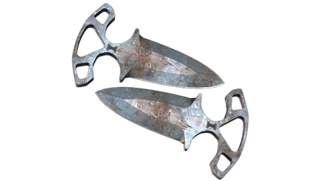 ★ Shadow Daggers | Rust Coat (Well-Worn)